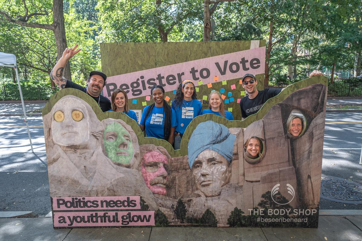 Voter Registration Drive Washington Square Park 2023